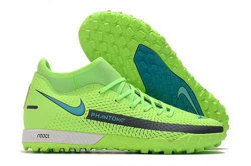 Arrivedinherited Nike Phantom GT Super Running Knit High Top Grass Nail MD Suola Scarpa da calcio Ni