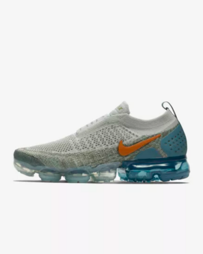 Nike Nike Air VaporMax FK Moc 2 2018 Cuscino d'aria 2a generazione con lacci Argento chiaro Scuro Fa