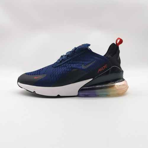 Nike Air Max 270 Blu Scuro Rosso Colorato 3645