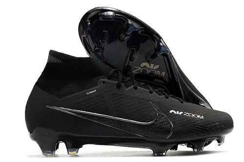 Arrivedinherited Nike Assassins 15th Generation All Black World Cup Built in All Air Cushion Imperme