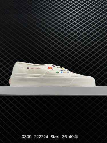 Vans Smiles at Vans Official Old Skool Low Top Board Shoes Sports Shoe Process: Vulcanization: (Weig