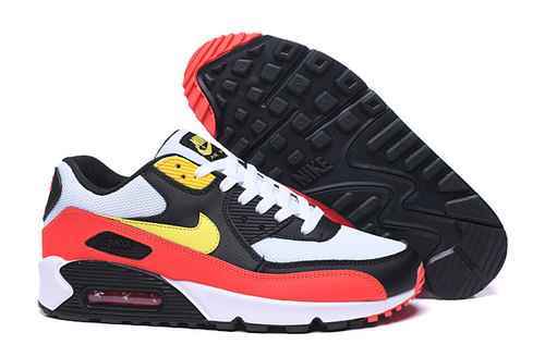 Nike Nike Air Max 90 Nero Giallo Rosso True Label con mezza taglia AJ1285109 3645