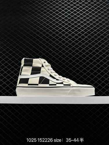 Vans Sk8 Hi im Vans Scarpe alte Stringate a testa tonda scozzese Comode e versatili Scarpe casual al