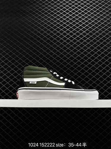 Vans Vans Vans official side stripe men's shoes women's shoes Sk8 Mid mid top professional Skate sho