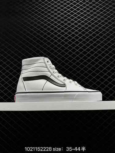 Vance VANS SK8-HI TAPERED Canvas Classic White Canvas Shoe with Classic SK8 Shoe Style Fashion Versa