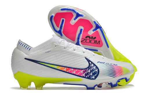 Arrivo Nike Assassin XV White Powder Costruito in cuscino d'aria completo Impermeabile Knit FG Scarp