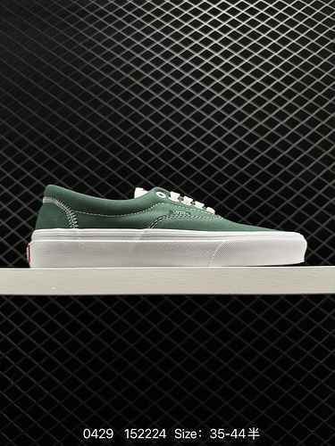 2 VANS Vance New Product ERA Green Anti slip Durable Men's and Women's Low Top Board Shoes Trend Cas