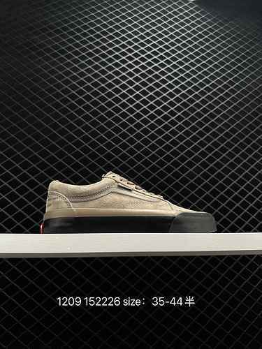 3 Vans Vault OG Era LX High end Wtaps Co brand 22AW Pelle scamosciata Low Top Versatile Scarpe da ta