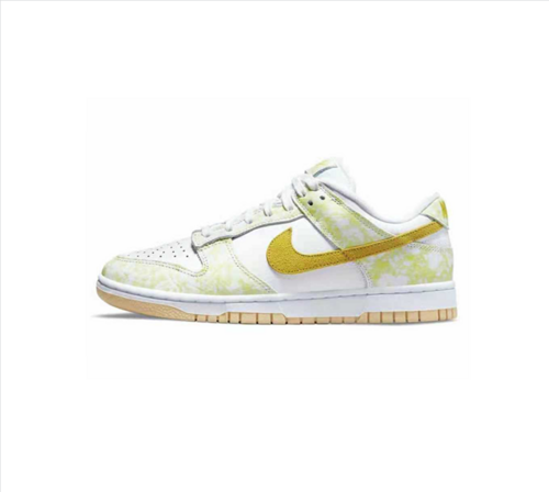 Nike Dunk Lowquot Giallo strikequot Bianco e giallo DM9467700 36475 con mezza taglia