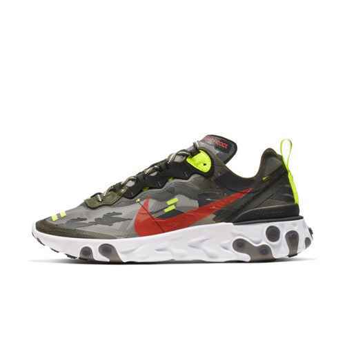 Nike React Element 87 Oliva Camo CJ4988 3645