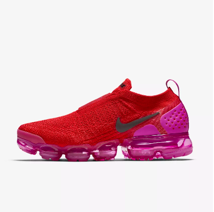 Nike Nike Air VaporMax FK Moc 2 2018 Cuscino d'aria 2a generazione senza lacci Lace Up University Ro