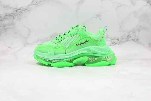 D80 | Support to store and fry street style ok Original Balenciaga Air Cushion Fluorescent Green Mar
