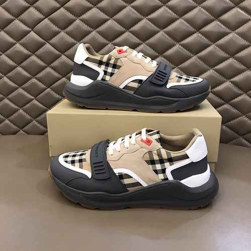 Scarpa Uomo Burberry Codice 0313B50 Taglia 3844 45 realizzata su misura