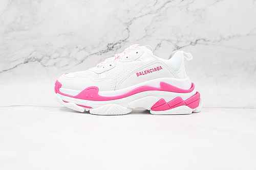 D50 | Support to store Balenciaga Triple S, white and pink, Italian original, correct font, correct 