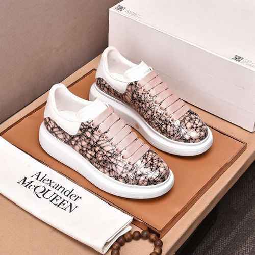 1280 McQueen Classic Couples Piccole scarpe bianche 3544