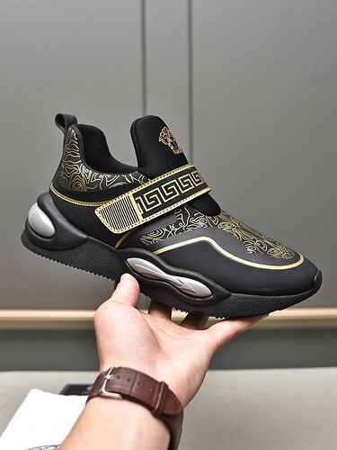 Scarpa Uomo Versace Codice 0513B50 Taglia 3844 personalizzata al 45