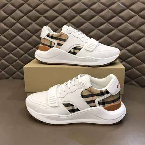 Scarpa Uomo Burberry Codice 0313B50 Taglia 3844 45 realizzata su misura