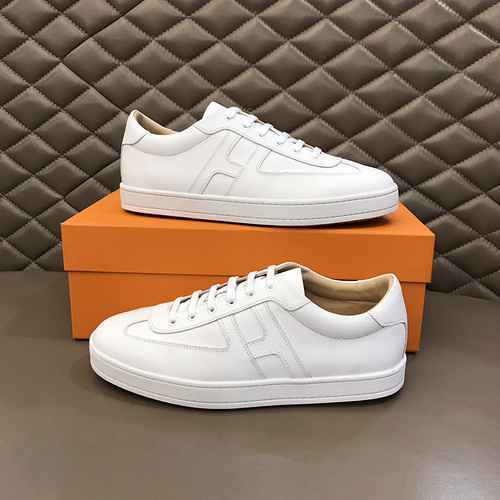 Hermes Men's Shoe Code: 0307B40 Size: 38-44 (Customizable 45)