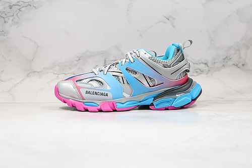 E30 Support store unlit Ottieni Balenciaga 30 Gradual Silver Blu Rosa Three Generation Outdoor Conce