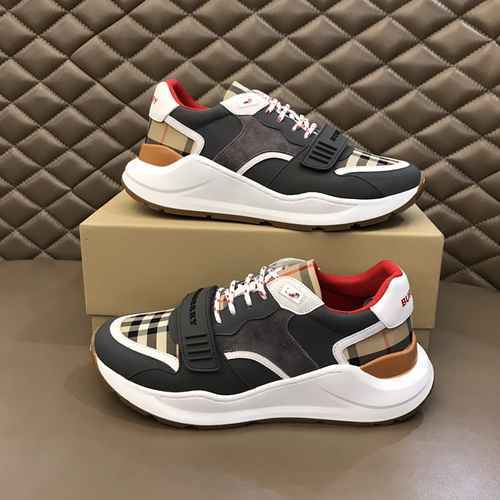 Scarpa Uomo Burberry Codice 0313B50 Taglia 3844 45 realizzata su misura