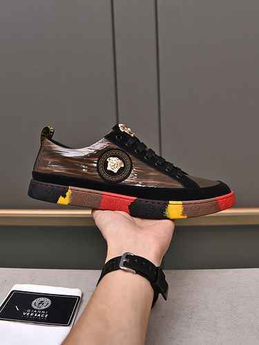 Scarpa Uomo Versace Codice 0704B30 Taglia 3844 personalizzata al 45