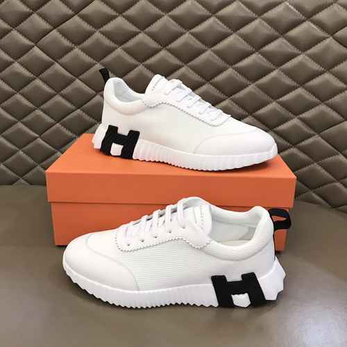 Hermes Men's Shoe Code: 0313B50 Size: 38-44