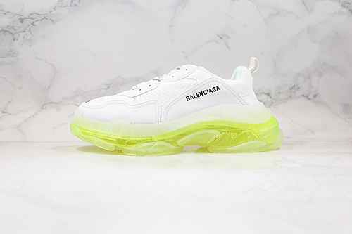 D80 | Support to store ok Pure Balenciaga Air Cushion White Green The strongest cost performance rat