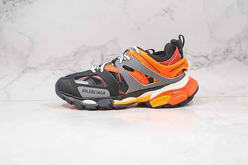 E30 | Support store unlit Get Balenciaga 3.0 Black Orange Third Generation Outdoor Concept Shoes-