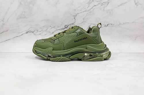 E00 | Support store release OK version Balenciaga Generation 1.0 military green air cushion Balencia