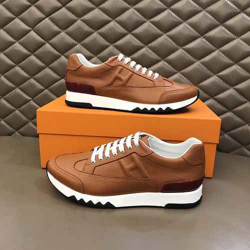 Hermes Men's Shoe Code: 0414B80 Size: 38-44 (customized to 45)