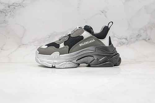 D20 Supporto per memorizzare la lettera del logo Balenciaga Triple S nero grigio colore argento bian