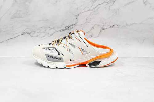 D50 | Support store i8 version Balenciaga 3.0 third generation outdoor concept shoes half drag white