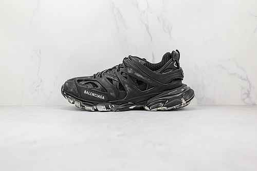 E10 | Support store i8 version Balenciaga 3.0 third-generation outdoor concept shoes black worn and 