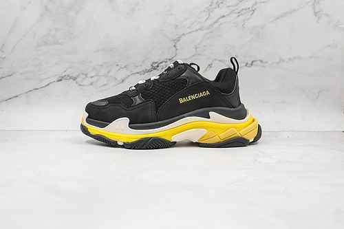 D30 | Support the new color matching of Balenciaga Black and Yellow Balenciaga Triple S