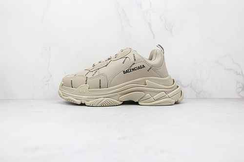 D30 | Support store release OK version of Balenciaga first generation beige black character logo bul