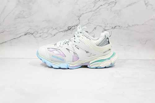 E10 | Support to store the third generation of Balenciaga 3.0 white blue pink outdoor concept shoes.