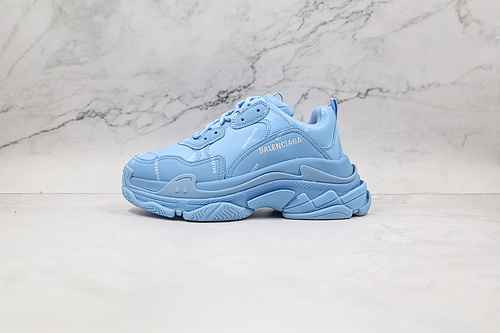 D30 | Support to store Balenciaga Blue pop-up screen white logo Balenciaga Triple S Italian pure ori