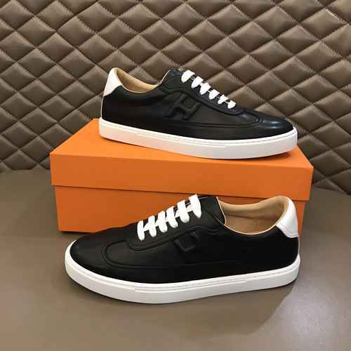 Hermes Men's Shoe Code: 0307B30 Size: 38-44 (Customizable 45)