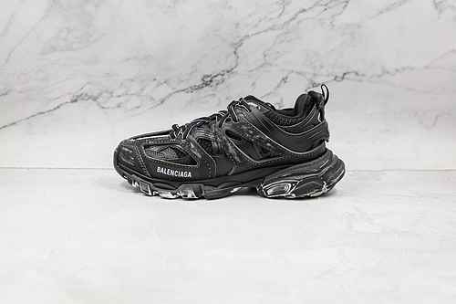 E50 | Support the store release OK version of Balenciaga's third-generation 3.0 black distressed out