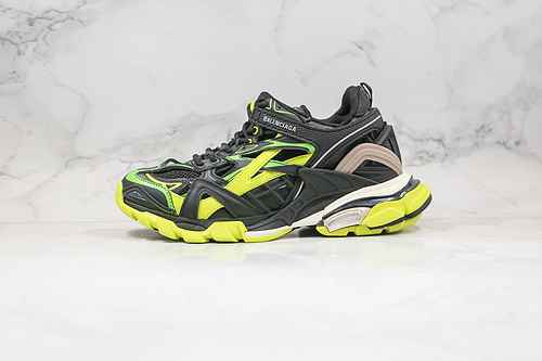 G00 | Support the second store launch of Balenciaga 4th generation 4.0 Black, yellow and green Balen