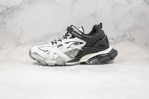 G00 | Support the second store release of Balenciaga 4th generation 4.0 Black and white Balenciaga T