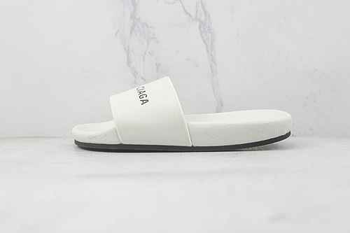 B10 | Support to store Balenciaga Logo slippers white summer fashion trend popular fashion week stre