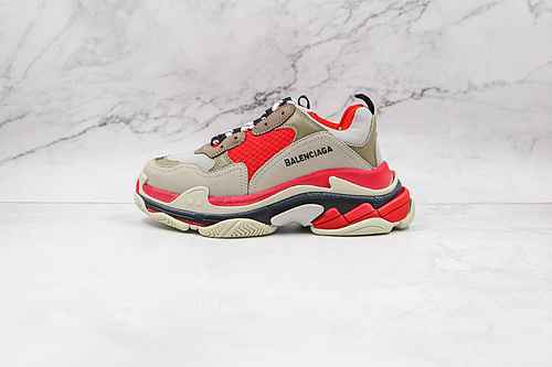 D30 | Support store release OK version Balenciaga Triple S 1.0 beige official Balenciaga air cushion