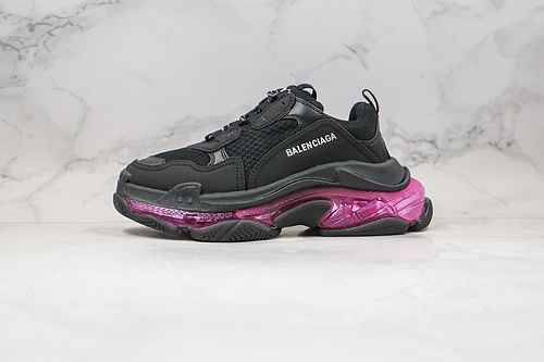 D80 | Support to store ok Pure Balenciaga Air Cushion Black Purple The strongest price performance r