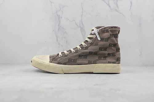 C10 Supporto per negozio Balenciaga Canvas Shoes High top Balenciaga Balenciaga 22 summer new PARIS 