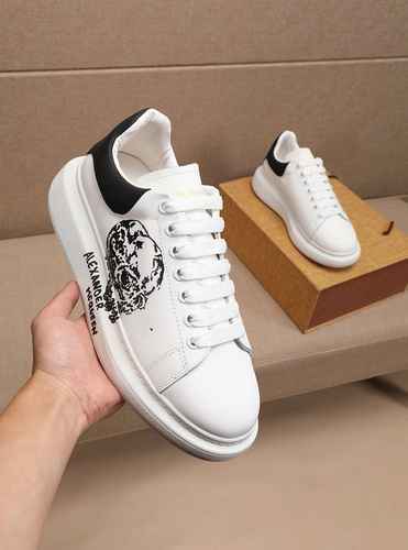 1139220 McQueen Nuove Scarpe Bianche da Uomo 3844