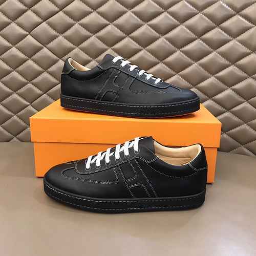 Hermes Men's Shoe Code: 0307B40 Size: 38-44 (Customizable 45)