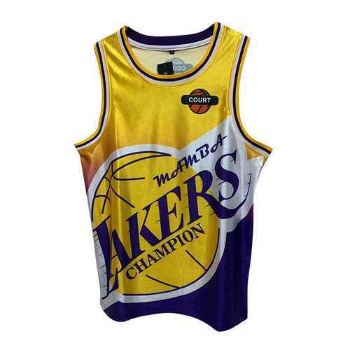 Set giallo stampato Lakers