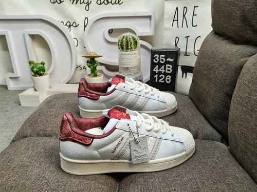 126DAdidas Clover Originals Superstar Shell Head Classico Versatile Sport Casual Adidas Clover Origi