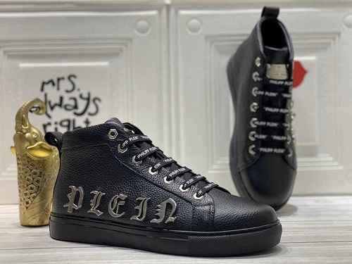 1159250PHILIPHILIPP PLEIN Fashion High Top Casual Men's Shoes 38-44